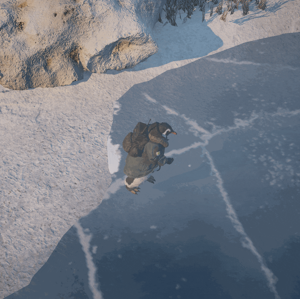 Kutta running and jumping